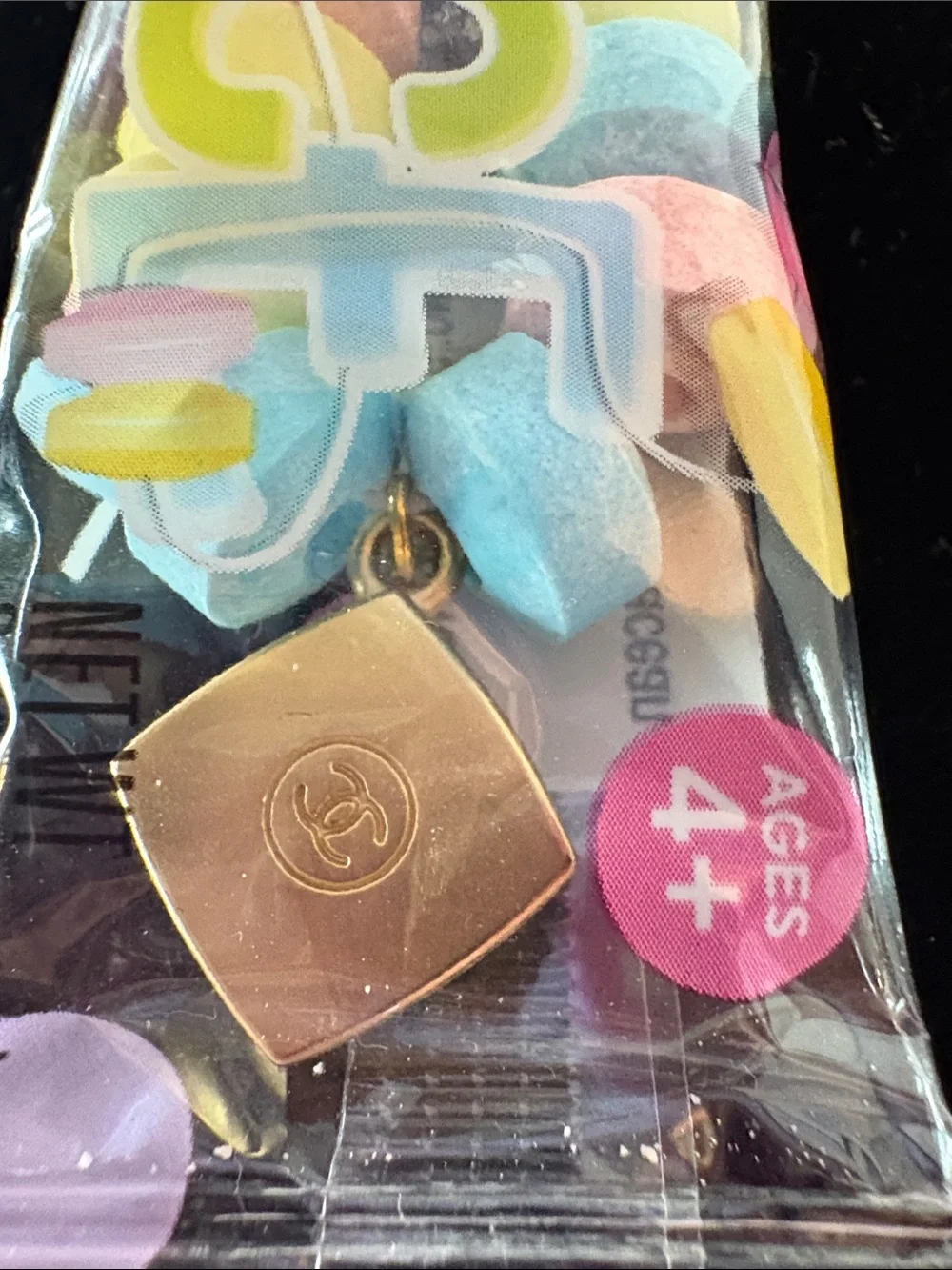 BN!! Authentic Chanel Charm custom “Candyland” necklace